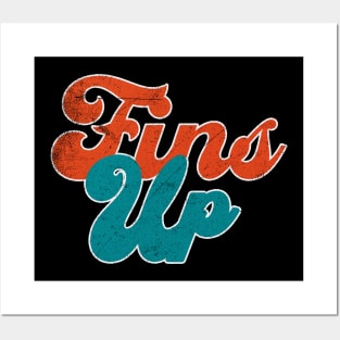 Fins Up Funny Vintage Posters and Art